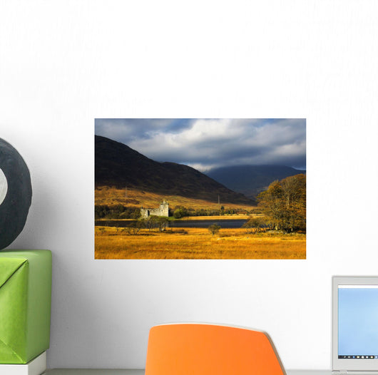 Kilchurn Castle, Loch Awe, Scotland Wall Mural