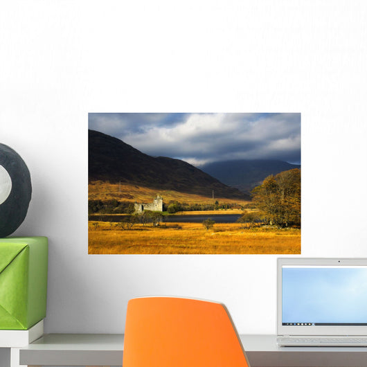 Kilchurn Castle, Loch Awe, Scotland Wall Mural