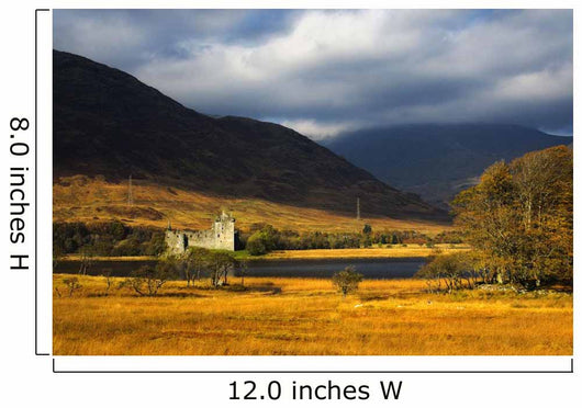 Kilchurn Castle, Loch Awe, Scotland Wall Mural