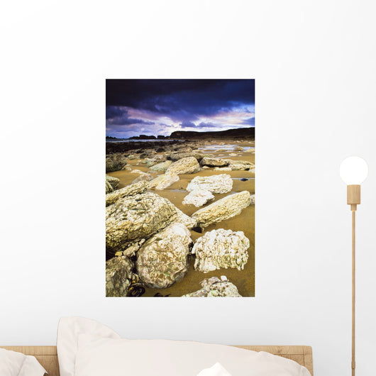 White Park Bay, County Antrim, Ireland Wall Mural