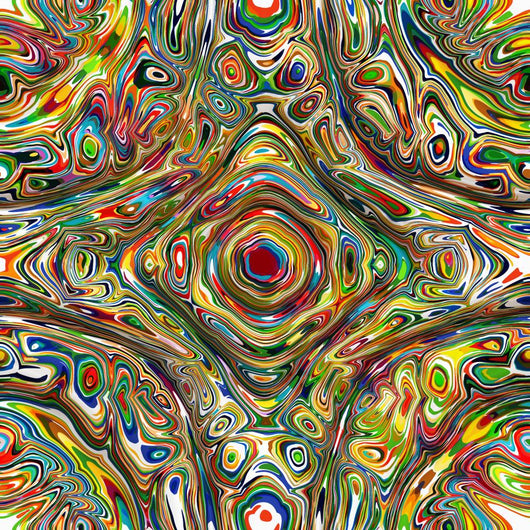 Multicolored Ornamental Shape