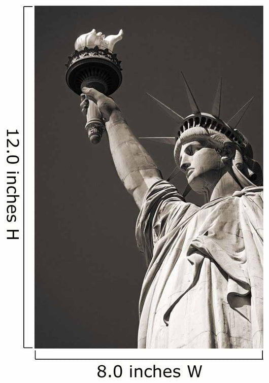 Statue Of Liberty, Lower Manhattan, New York City, New York, Usa Wall Mural