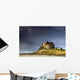 Lindisfarne Castle On A Volcanic Mound Called Beblowe Craig Wall Mural