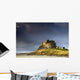 Lindisfarne Castle On A Volcanic Mound Called Beblowe Craig Wall Mural