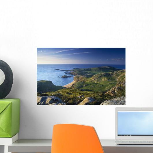 Boyeeghter Strand And Melmore Head, County Donegal, Ireland Wall Mural