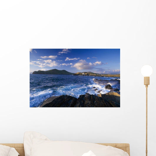 Lighthouse In The Distance Wall Mural