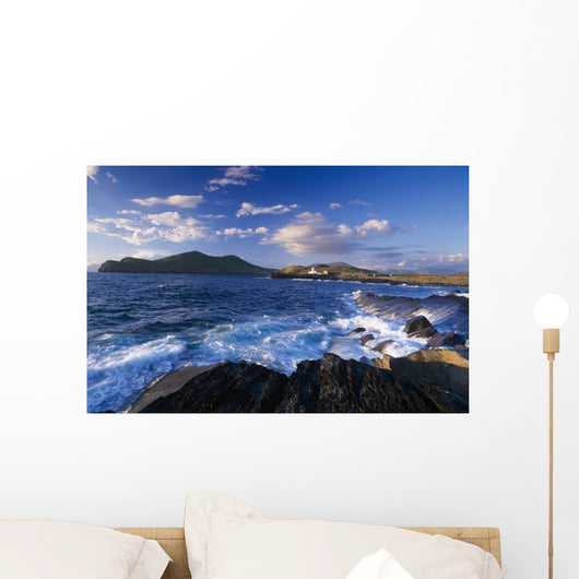 Lighthouse In The Distance Wall Mural