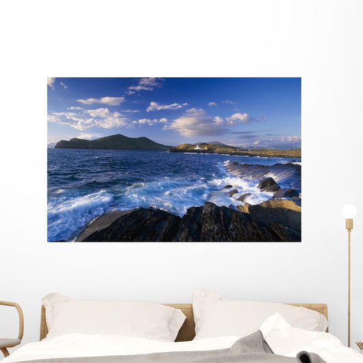 Lighthouse In The Distance Wall Mural