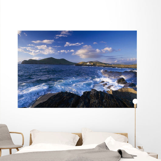 Lighthouse In The Distance Wall Mural