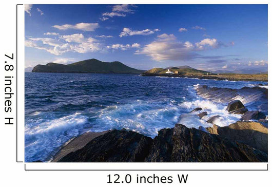 Lighthouse In The Distance Wall Mural