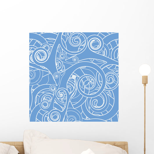 Abstract Seamless Wallpaper Pattern Wall Decal