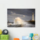 Waves Crashing, Sunderland, Tyne And Wear, England Wall Mural