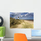 Lighthouse On Beach, Humberside, England Wall Mural