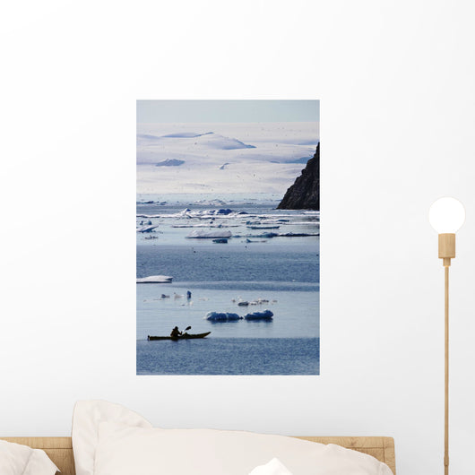 Kayaking, Nunavut, Canada Wall Mural