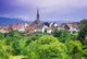 Village Of Rottelsheim, Alsace, France Wall Mural