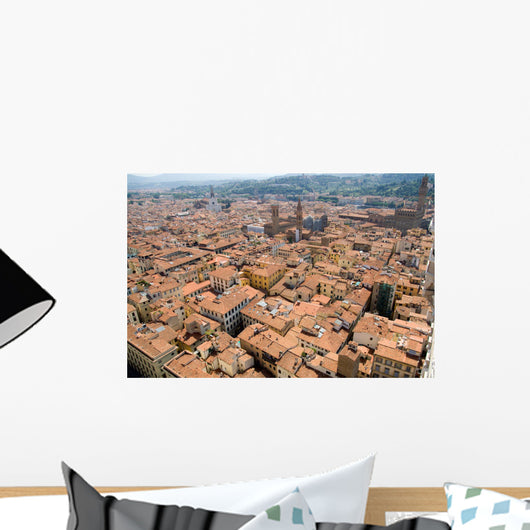 Florence Cityscape From the Top of Tower Wall Mural