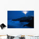 Lighthouse Beacon At Night Wall Mural