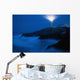 Lighthouse Beacon At Night Wall Mural