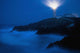 Lighthouse Beacon At Night Wall Mural
