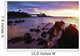 Sunset Over Beach With Lighthouse Wall Mural