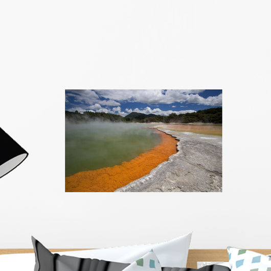 Champagne Pool, Wai-O-Tapu, North Island, New Zealand Wall Mural
