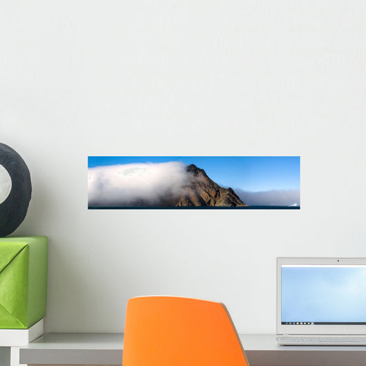 Cloud Covering A Mountain, Greenland Wall Mural