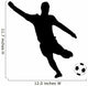 Soccer Silhouettes Wall Decal