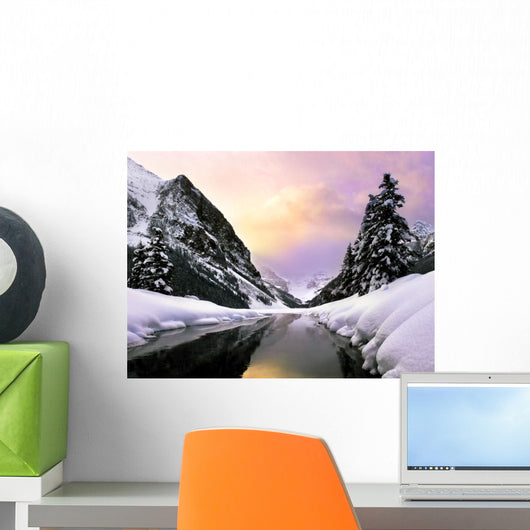 Lake Louise, Banff National Park, Alberta, Canada Wall Mural