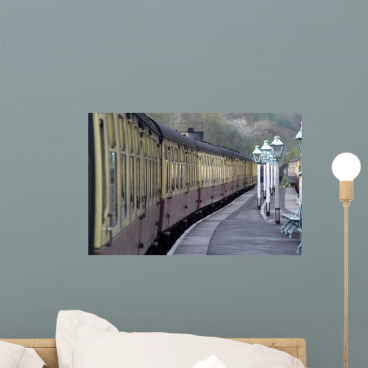 Train Station, Grosmont, North Yorkshire, England Wall Mural