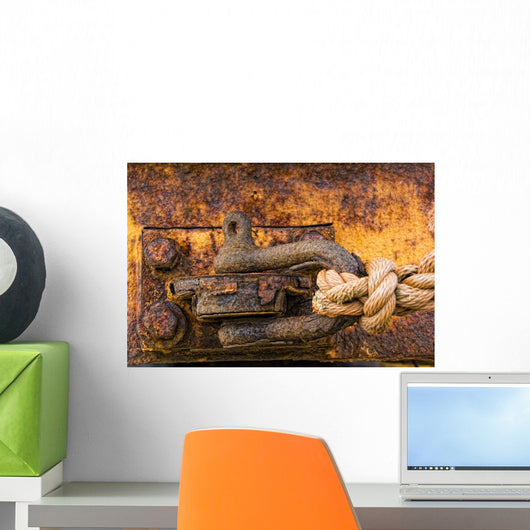 Rusty Hook Wall Mural