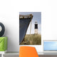 Abandoned Boat And Lighthouse, Humberside, England Wall Mural
