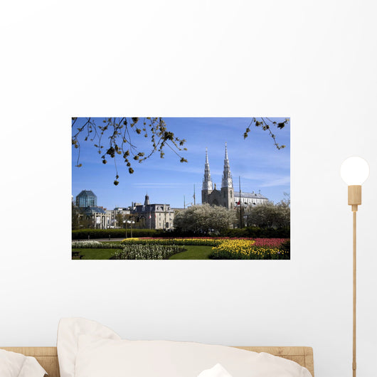 Major Hill Park, Tulip Festival, Ottawa, Ontario, Canada Wall Mural
