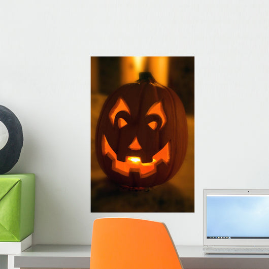 Jack-O-Lantern Wall Mural