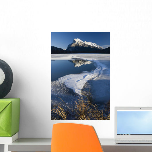 Mount Rundle, Banff National Park, Banff, Alberta Wall Mural