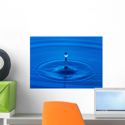 Water Droplet Wall Mural