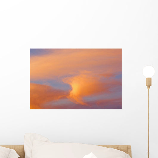Clouds At Sunrise Wall Mural
