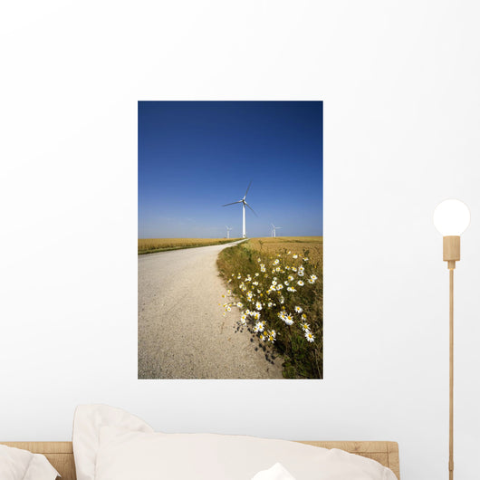 Wind Turbine, Humberside, England Wall Mural