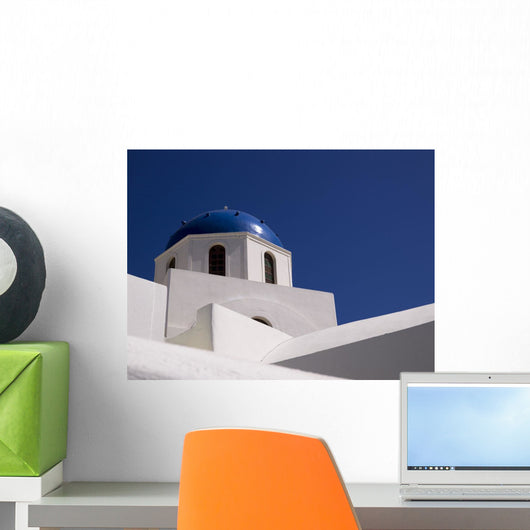 Greek Architecture, Santorini, Greece Wall Mural