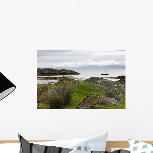 Boat, Scotland Wall Mural