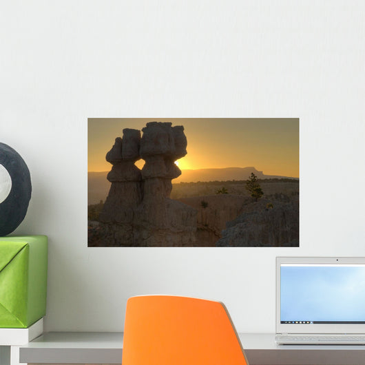 Sunset, Bryce Canyon National Park, Utah, Usa Wall Mural