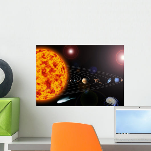 solar system Wall Mural