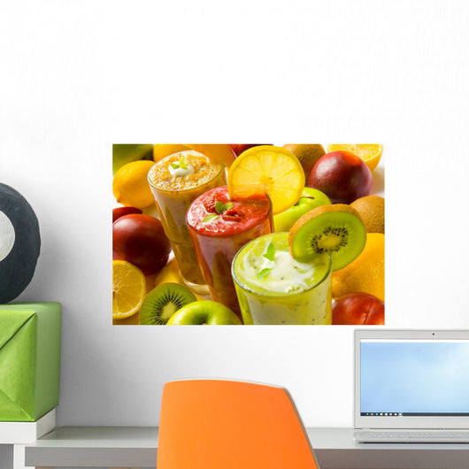 Smoothies Wall Mural