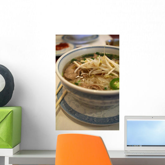 Vietnamese Noodle Soup (Pho Tai) Wall Mural