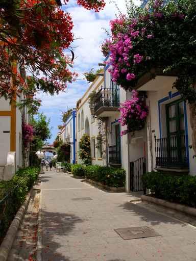 Puerto Mogan Wall Decal Design 1
