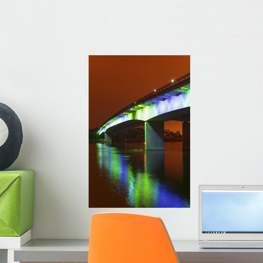 Queensway Bridge, California, Usa Wall Mural