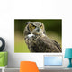 Horned Owl Wall Decal