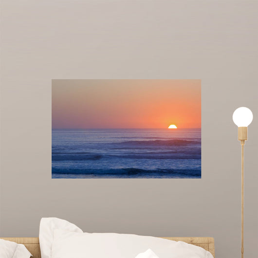 Sunset, Cape Kiwanda, Oregon, Usa Wall Mural