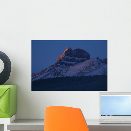 Mount Hector, Banff National Park, Alberta, Canada Wall Mural
