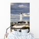 Sodus Outer Lighthouse On Stormy Lake Ontario Wall Mural