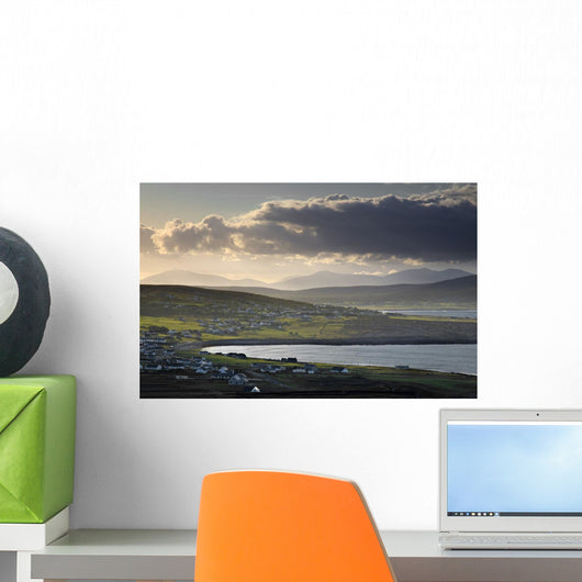Dooagh, Achill Island, Co Mayo, Ireland Wall Mural